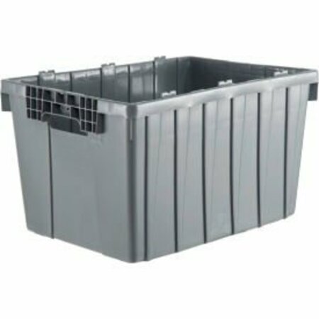 LEWISBINS LEWISBins Nest Only Container RNO2115-12 - 21-3/8  x  15-5/16  x 12-5/16 Gray Closed Handle RNO2115-12